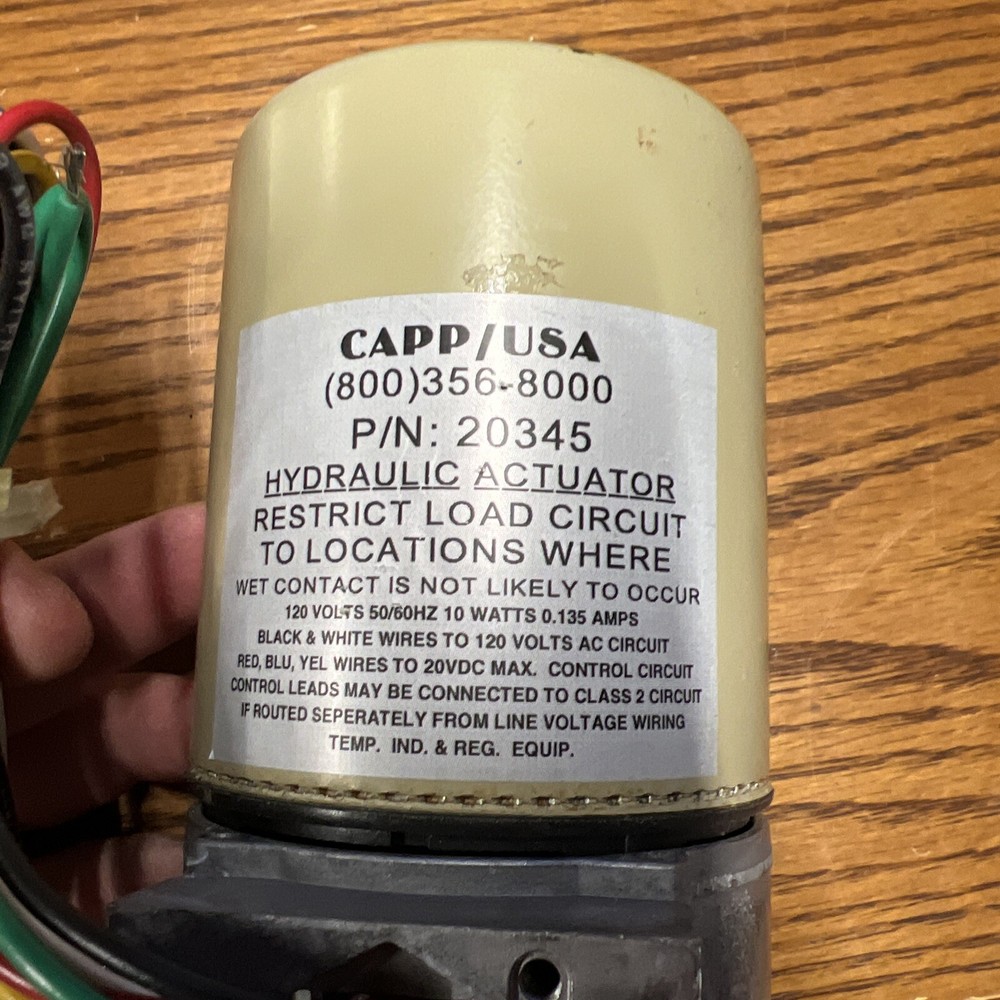 Capp/USA 20345 Hydraulic Actuator