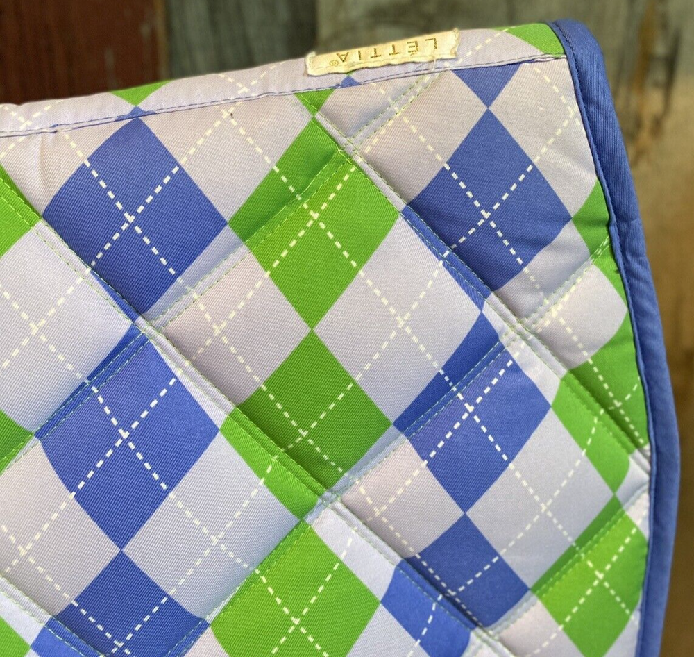 Lettia Argyle All Purpose Saddle Pad