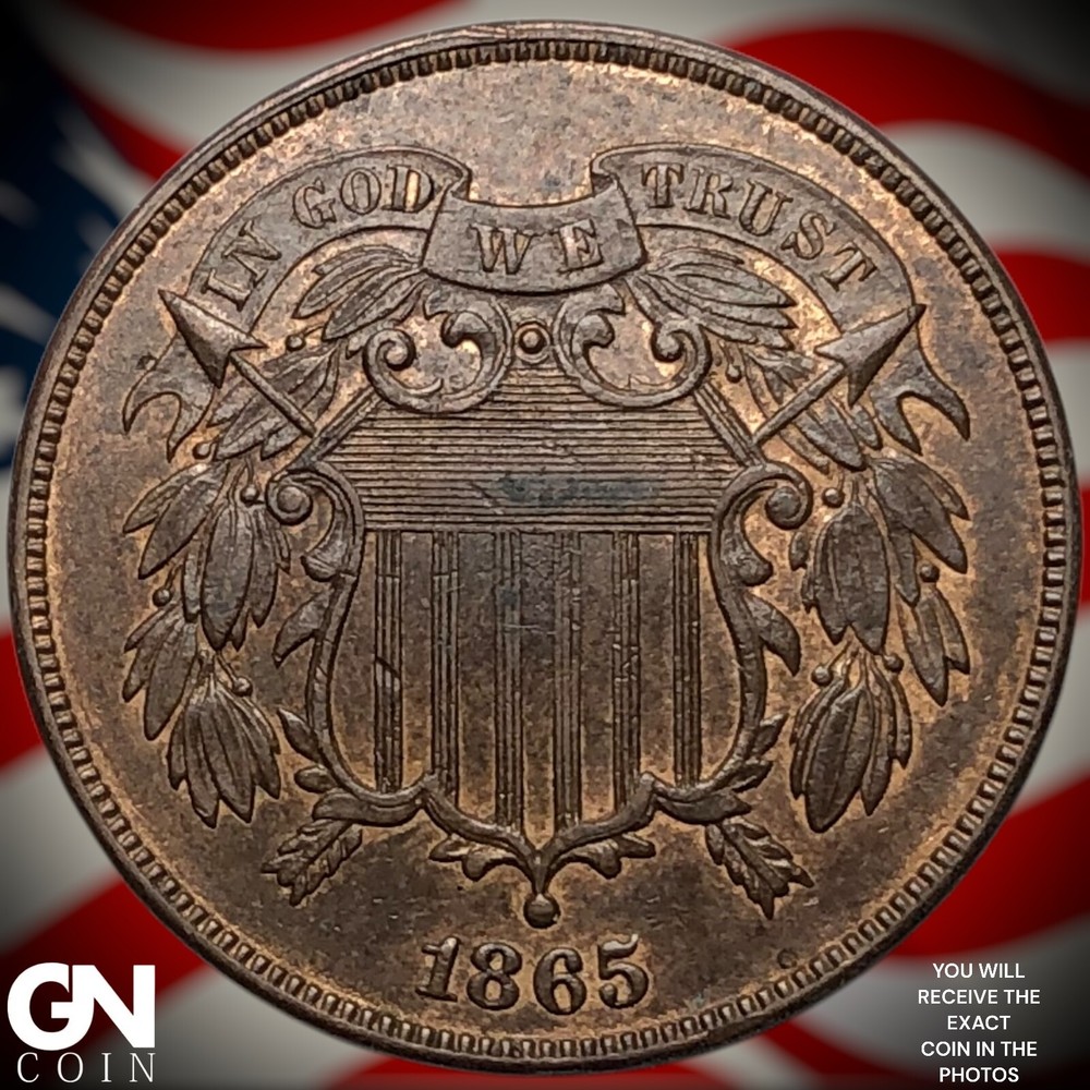 1865 2 Cent Piece Y6209