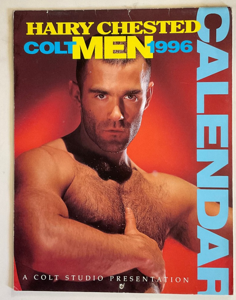 COLT STUDIO - 1996 Hairy Chested Men Calendar