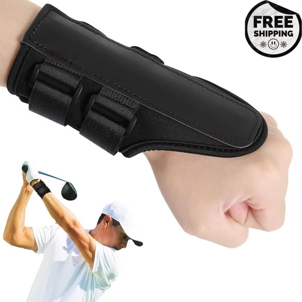 Golf Swing Trainer Wrist Brace Power Band Aid Alignment Practice Gesture Tool**