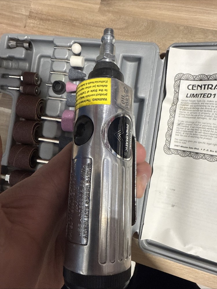 Central Pneumatic Air Die Grinder Kit