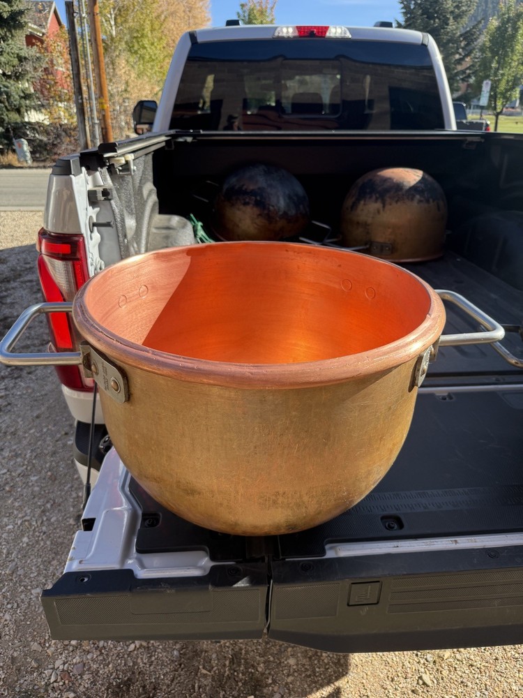 Large Capacity Copper Kettles