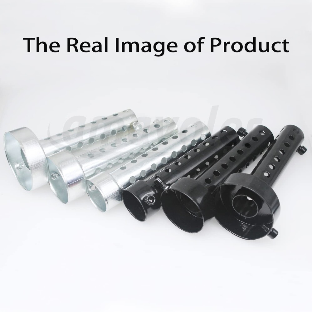 Universal Motorcycle Exhaust Silencer Muffler Insert Baffle - 45mm, 2 Pcs
