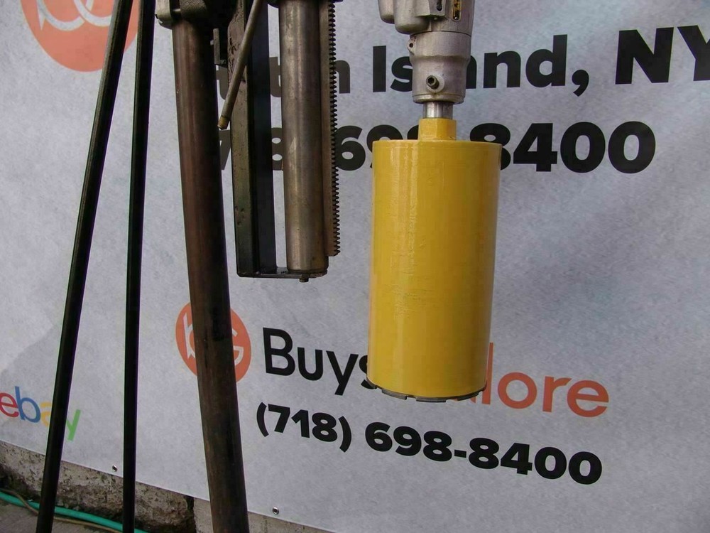 Target Core Drill with Dewalt Drill 120 volts Works Great