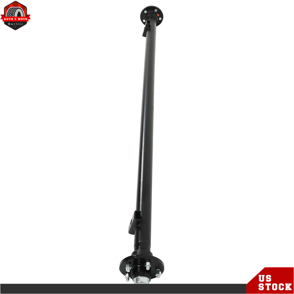 3500 lbs Axle Complete w/ U Bolt Kit 5 lug Boat Trailer, Cargo RV Camper Axel