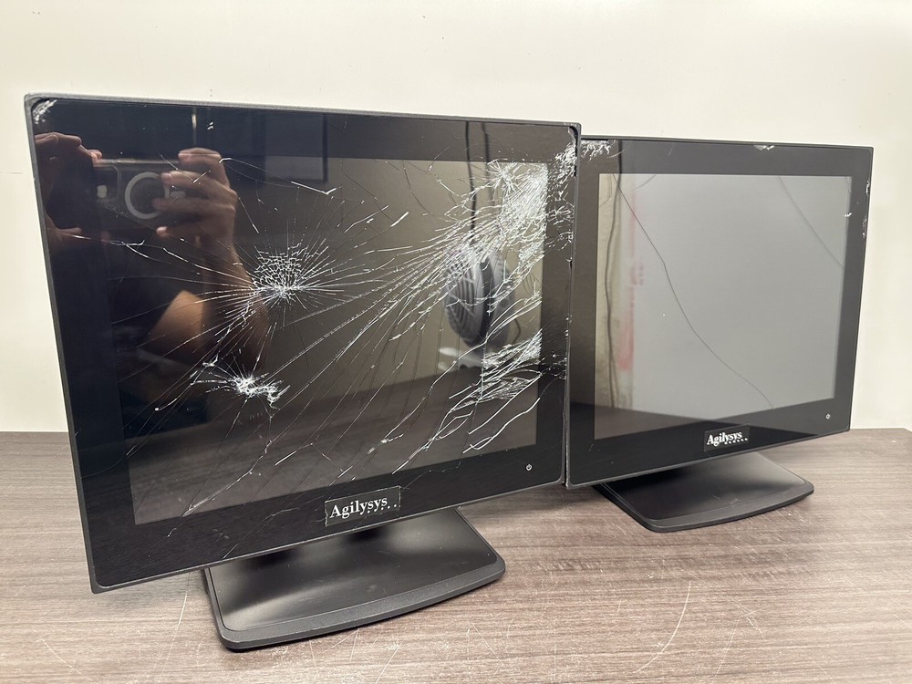 Lot Of 2 Agilysis/ParTech EverServ 600 POS System - E70