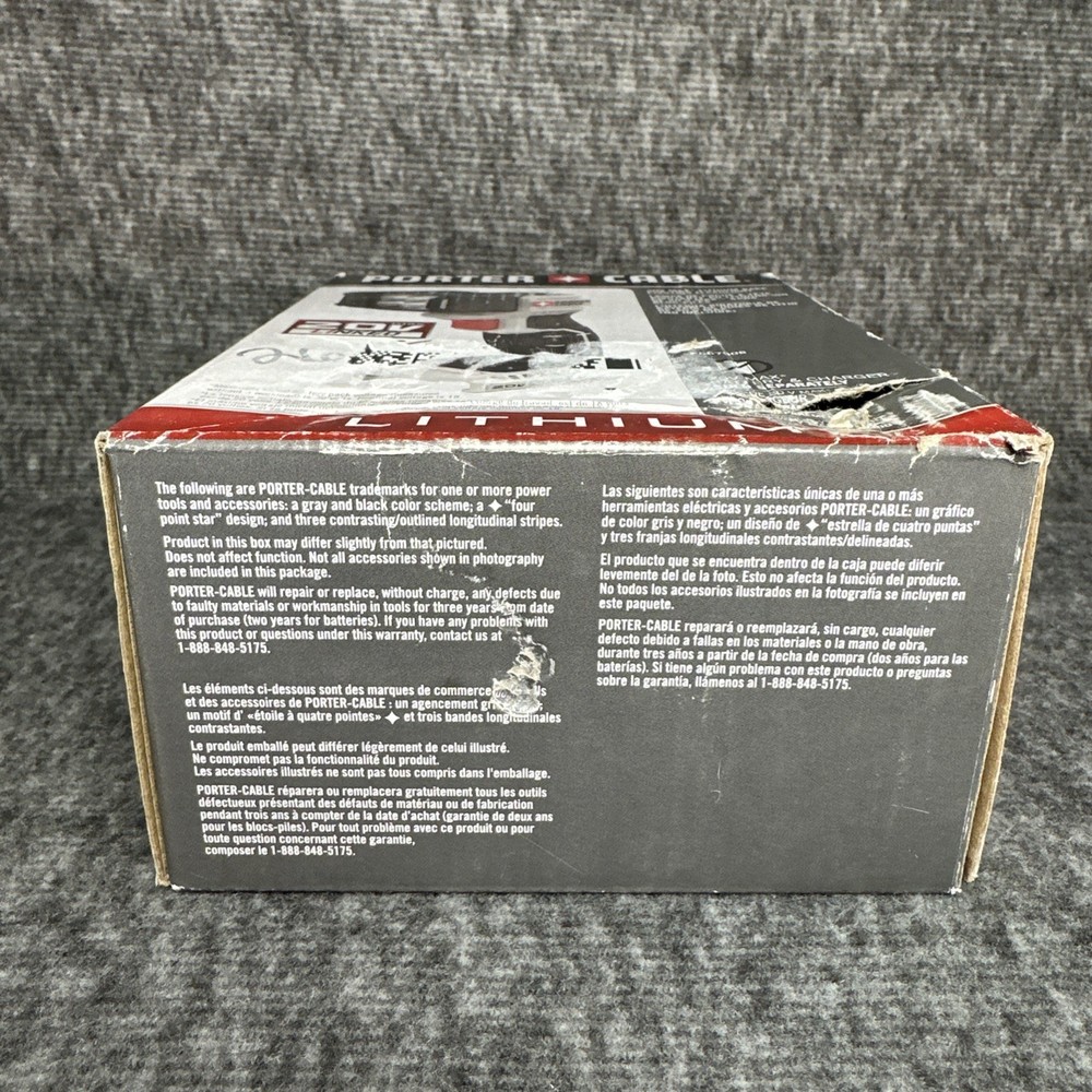 Porter Cable 20V Max Lithium Pivoting Flashlight (Tool Only) SEALED PCC700