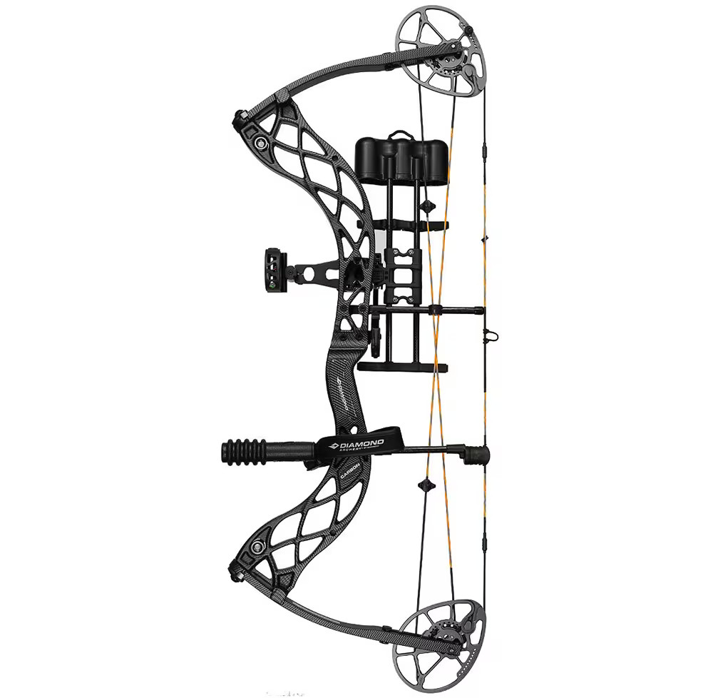 Diamond Archery Deploy SB RH 50# Black Compound Bow (B13338)