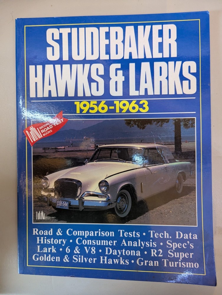 Studebaker Hawks & Larks 1956 - 1963 Book