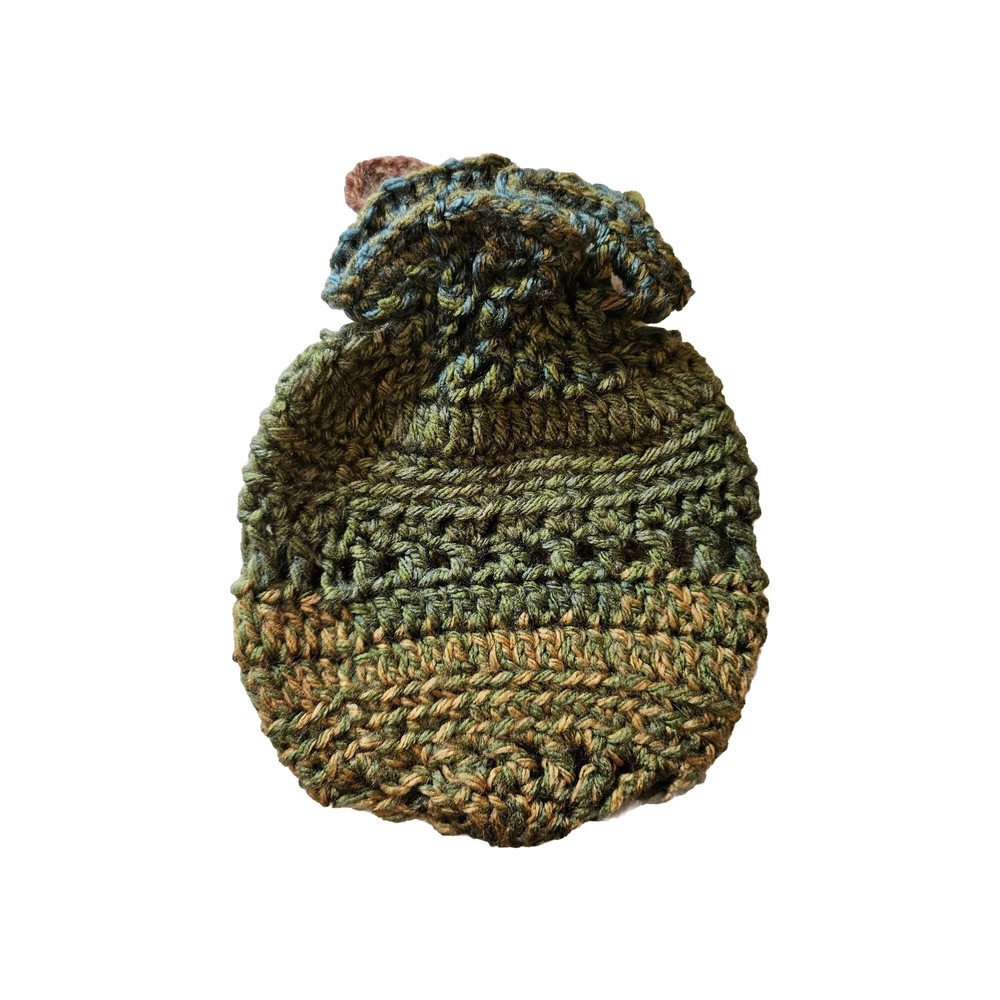 Hand Made Crochet Drawstring Trinket Bag