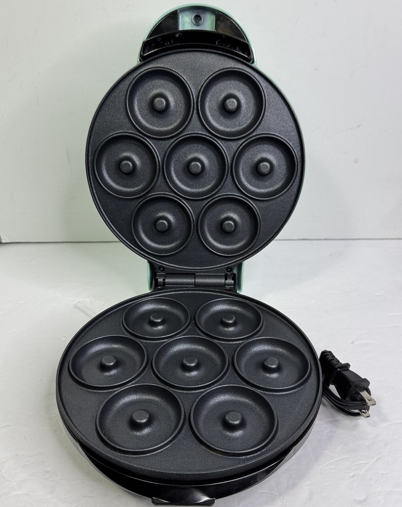 DASH Express MINI DONUT MAKER Non-Stick Donut Making Machine - Tested Works