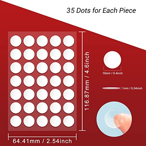 140 Pack Removable Sticky Tack Dots