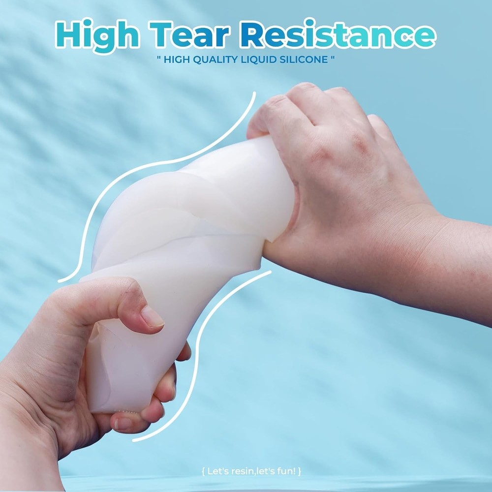 Clear Silicone Mold Making Kit - 140oz/1 Gallon