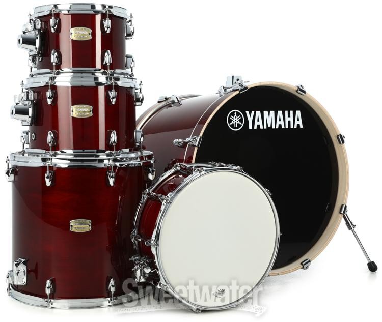 Yamaha Stage Custom Birch Shell Pack - 5pc - Cranberry Red