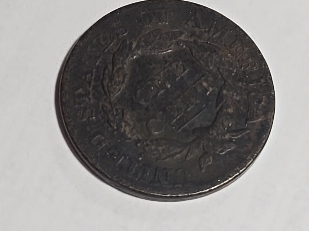 1830 Coronet/Matron Head Large Cent, Medium Letters, Rare,#1563