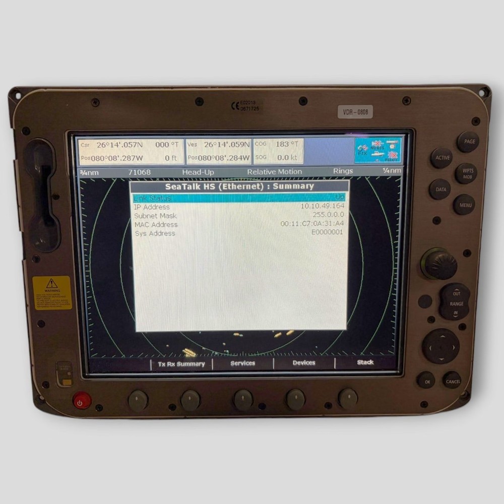 Raymarine E120 Classic Multifunction Display --E02013-- *CORE ONLY* Fully Tested
