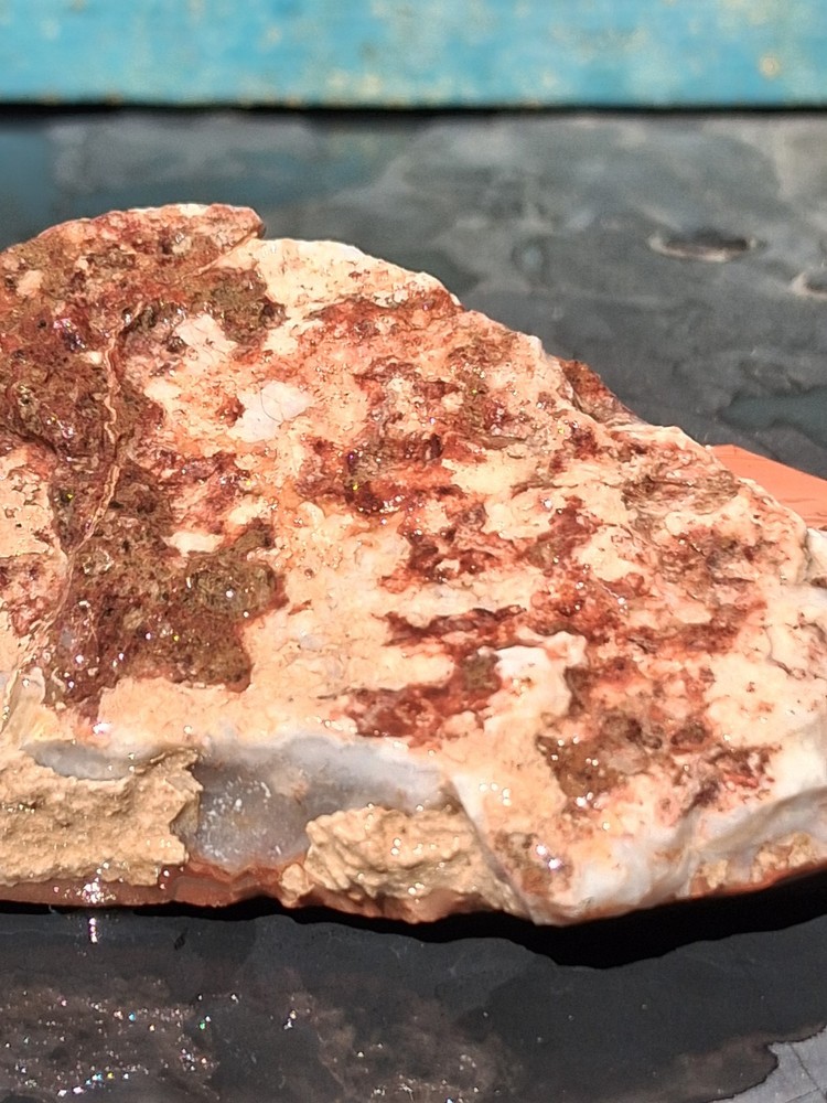 Jasper Red Banded Lapidary Potential