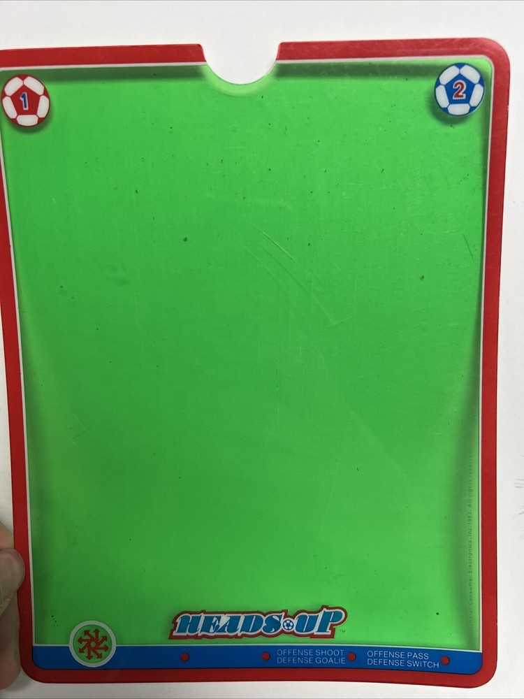 Vectrex Arcade System Heads-Up Overlay -used