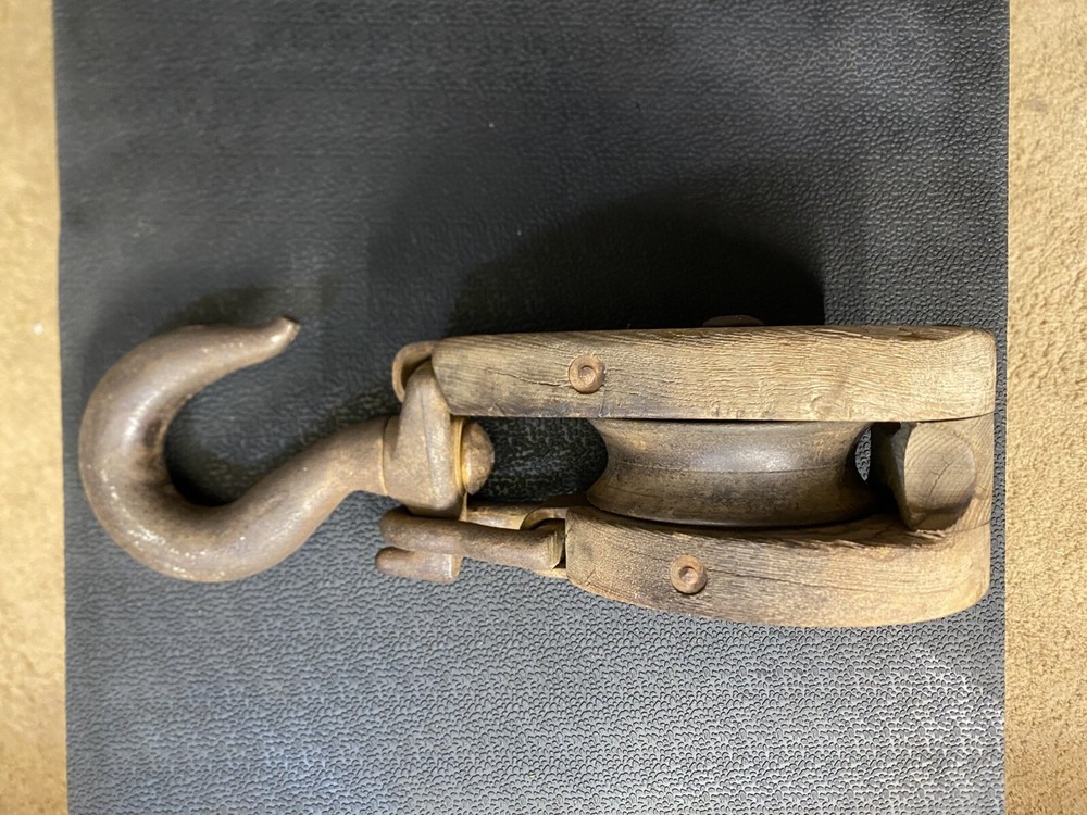 antique block and tackle