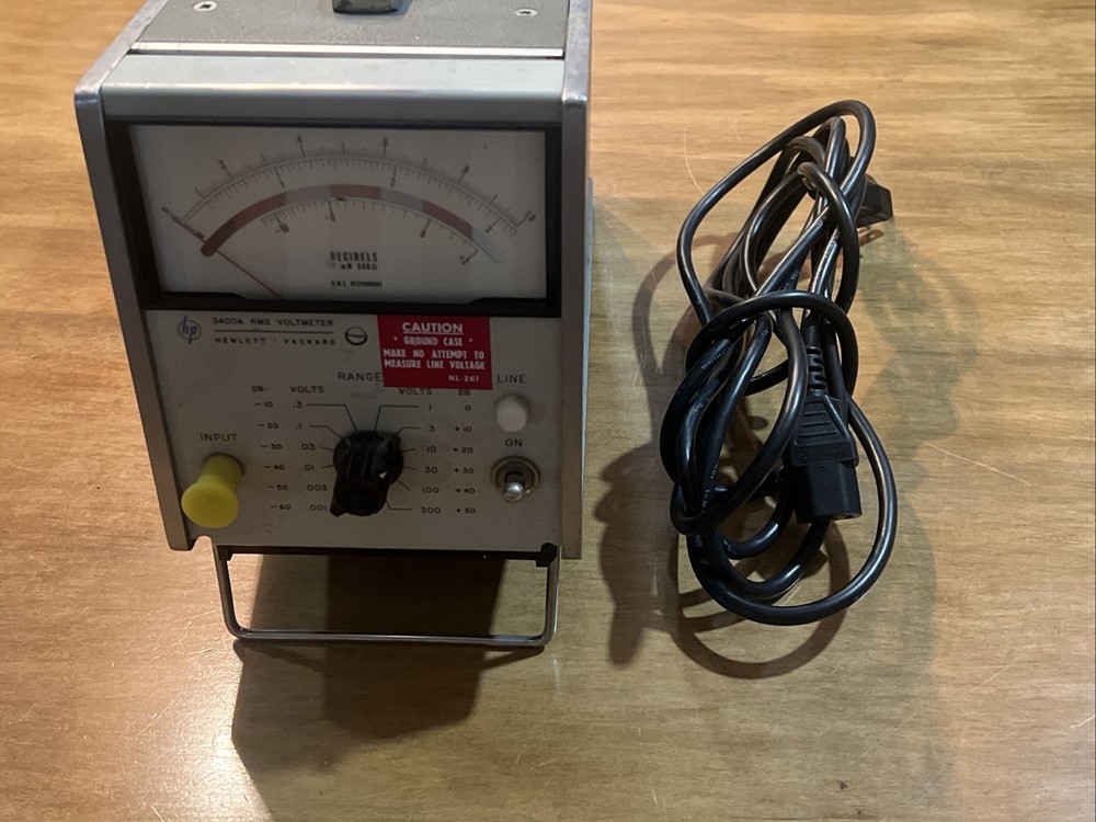 HP 3400A RMS Voltmeter
