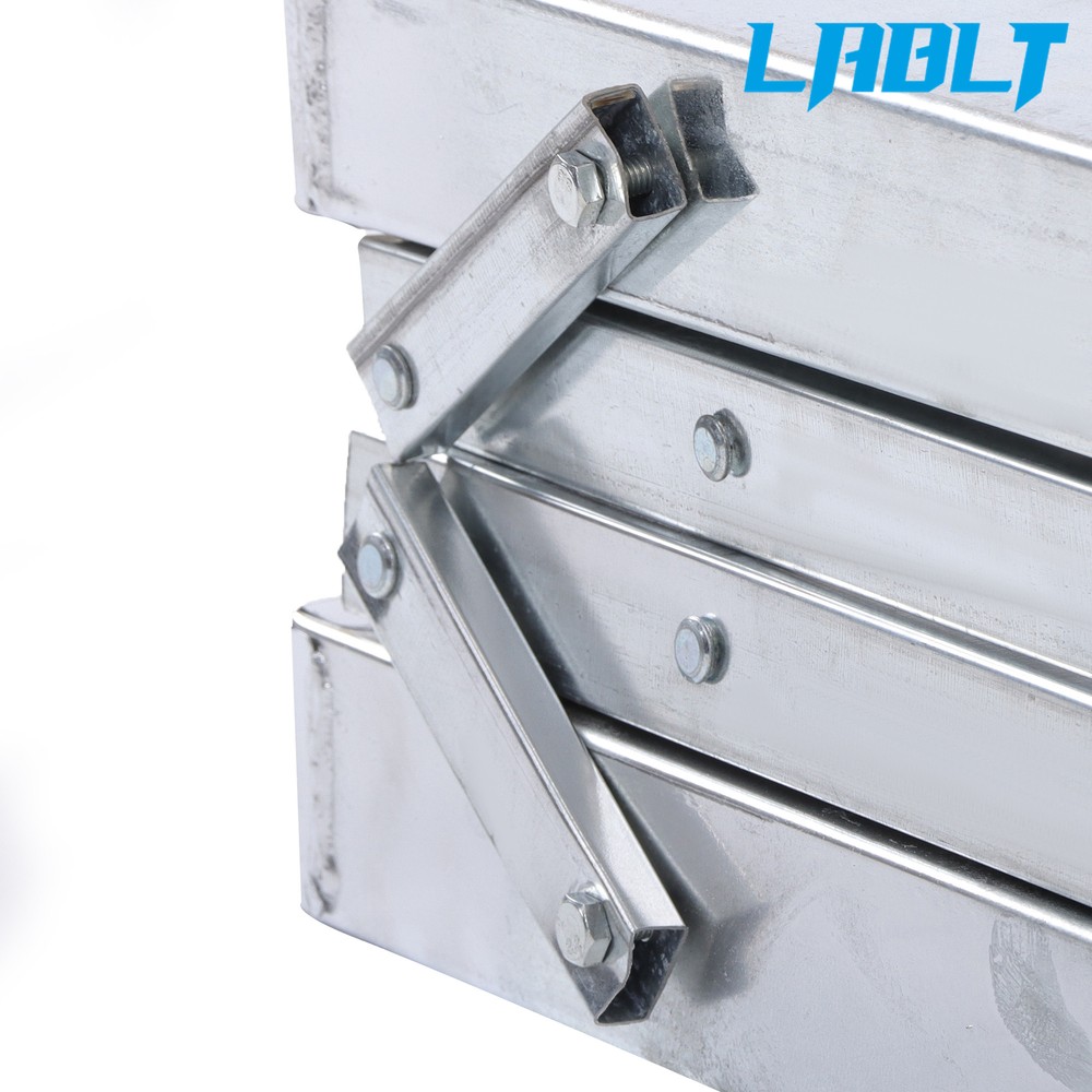 LABLT Portable Folding Scaffolding Platform Work Bench Scaffold Step Ladder 1.6M