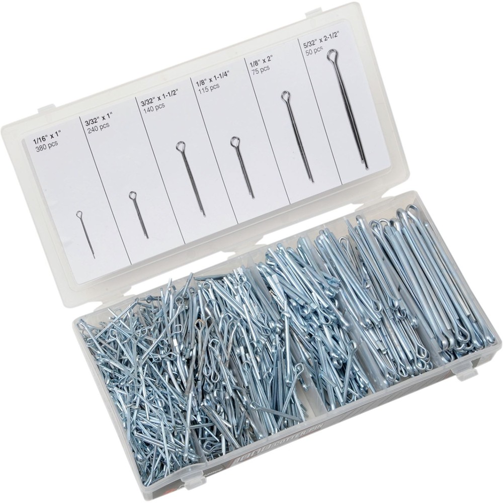 Performance Tool Cotter Pin Assortment 1000-Piece W5204