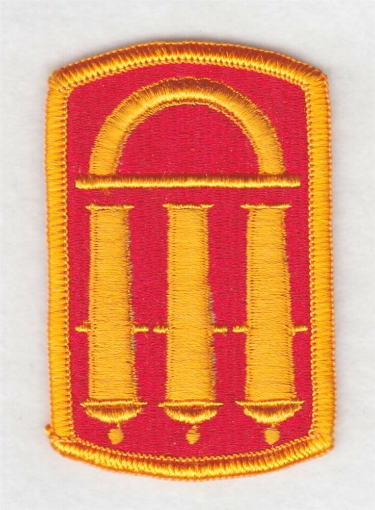 Army Patch: 118th Artillery Brigade - merrowed edge