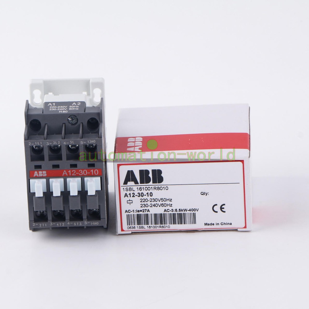 1PCS NEW ABB A12-30-10 AC contactor 220VAC
