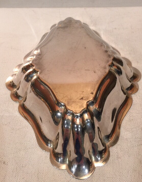Silver Plate Candy Nut Dish Bowl