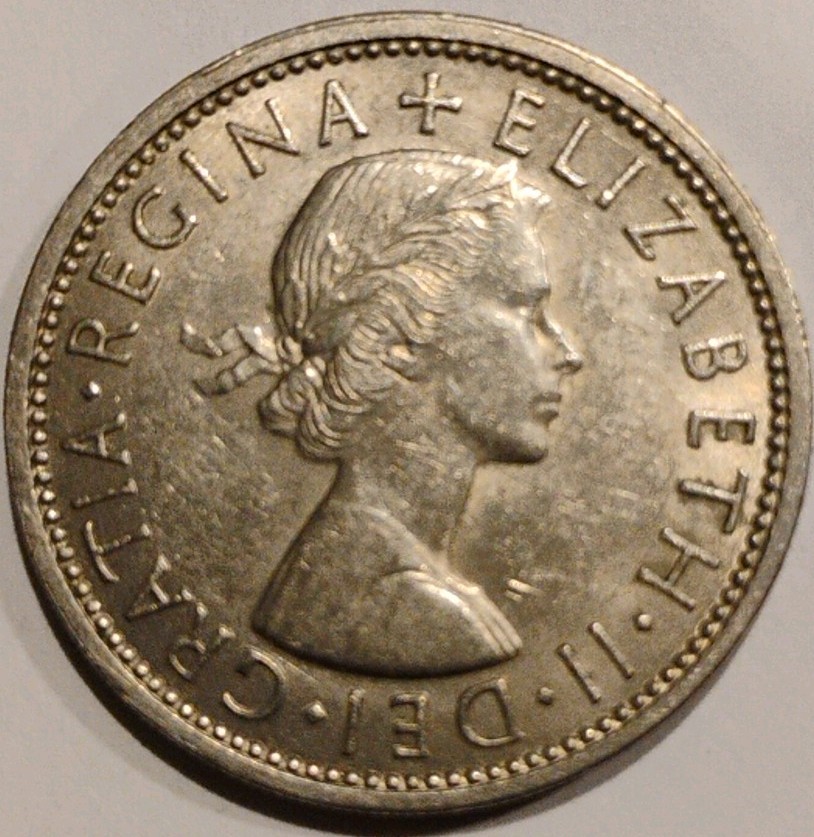 1967 British 2 Shelling Coin