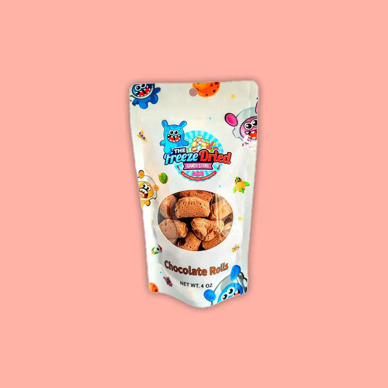 Freeze Dried - Chocolate Rolls 4oz Exotic Snacks
