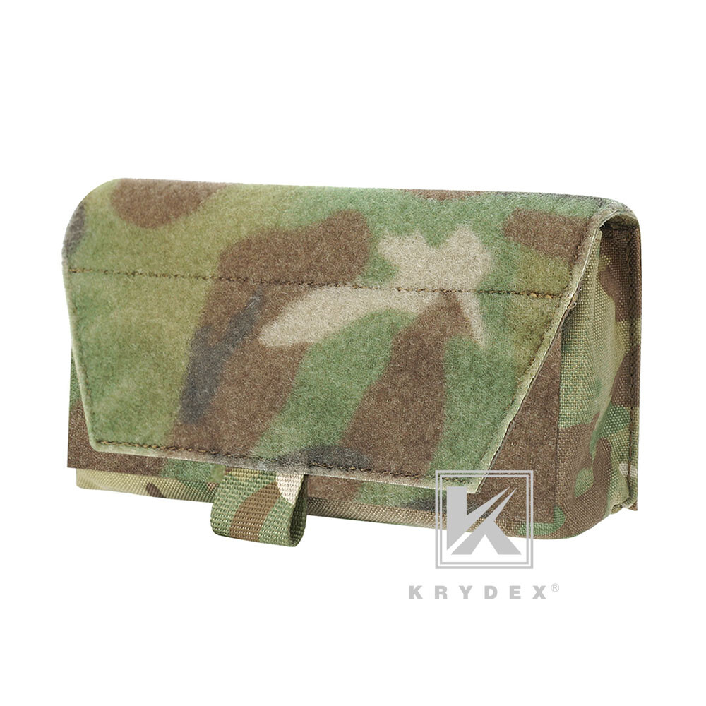 KRYDEX Tactical Shot Shell Ammo Pouch Removable Elastic Pack MOLLE / Belt Mount