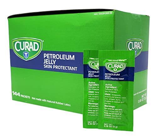 Medline Curad Petroleum Jelly, 144 Count