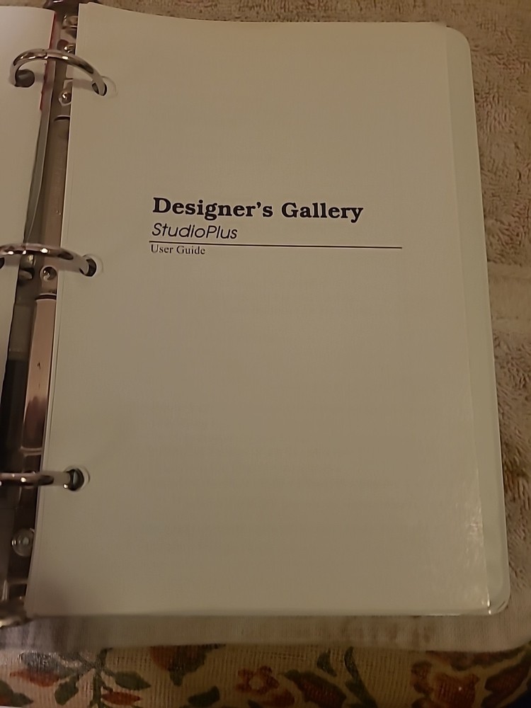 Designer's Gallery Studio Plus Embroidery Management Software W/ Color Works