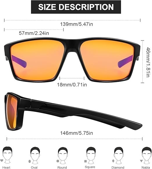 Okany Blue Light Blocking Glasses Gaming Computer Glasses Powerful Professional