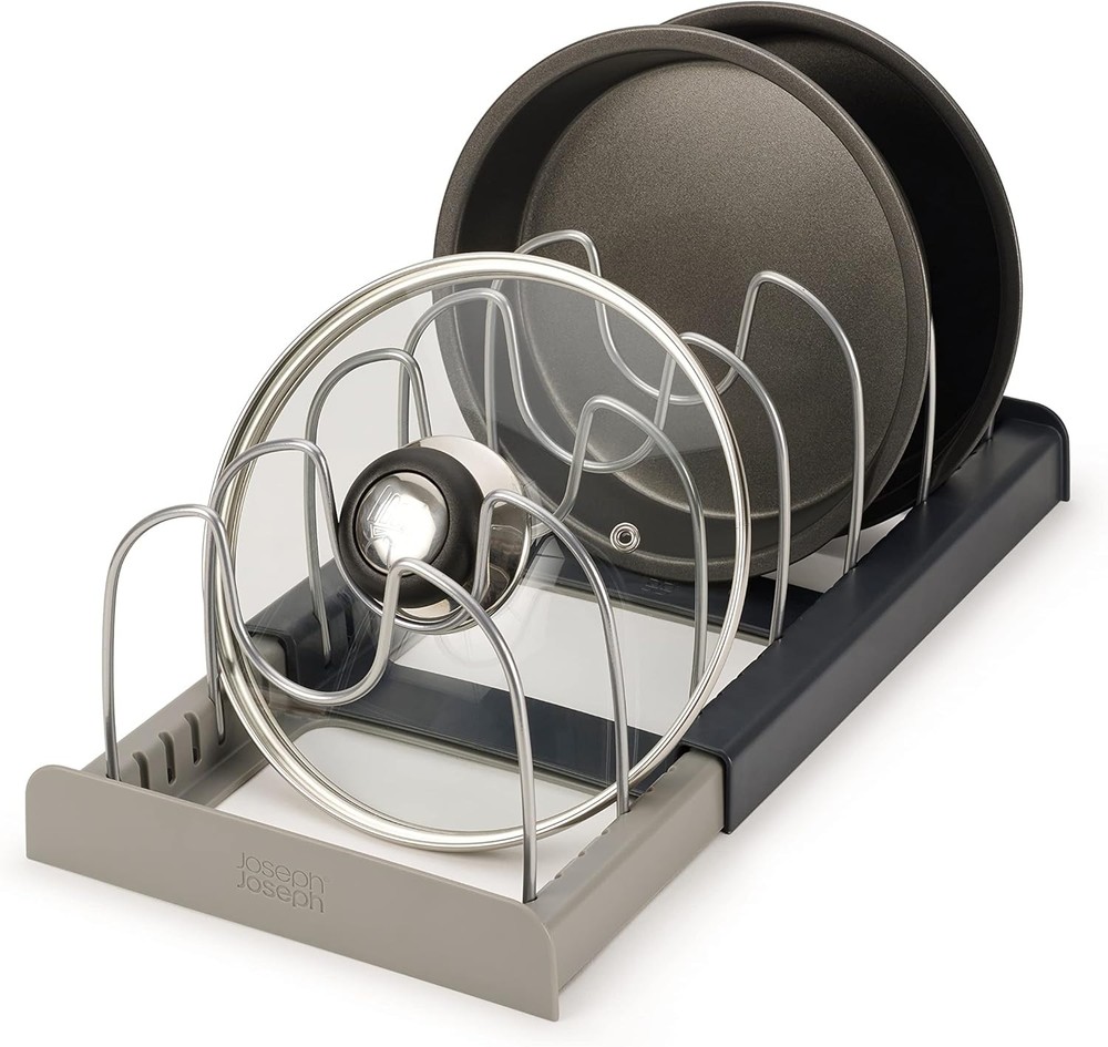 DerStore Expanding Cookware Organizer, Space saving