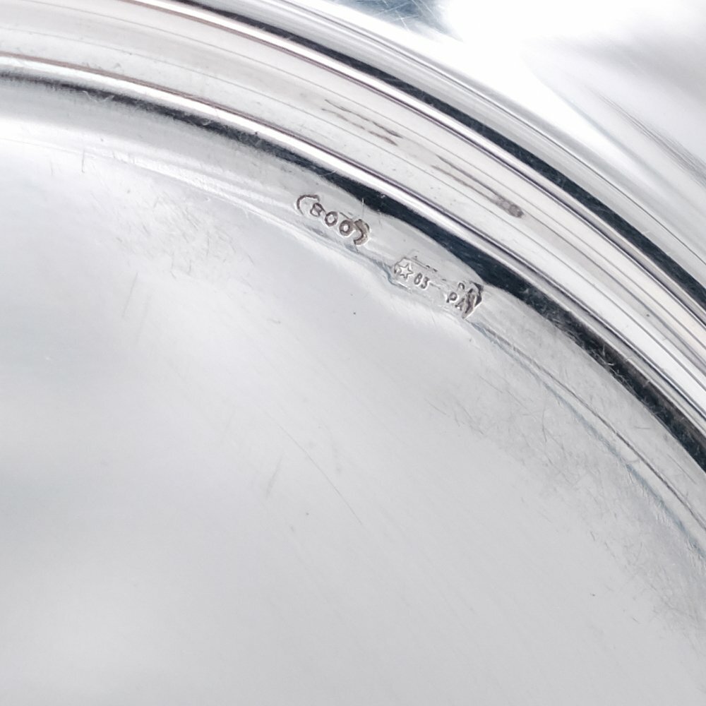 800 Sterling Silver English Style Amphora with Dish