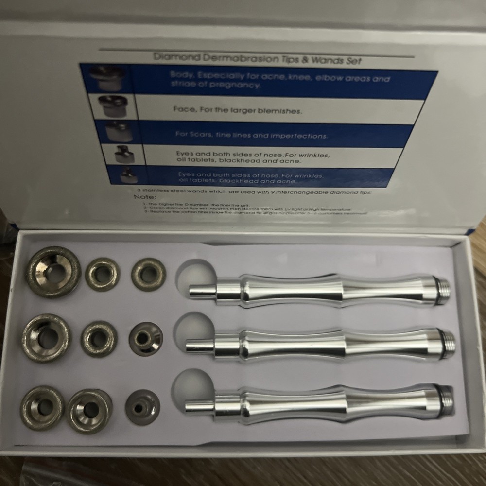 3 in 1 Diamond Microdermabrasion Machine, Professional Microdermabrasion