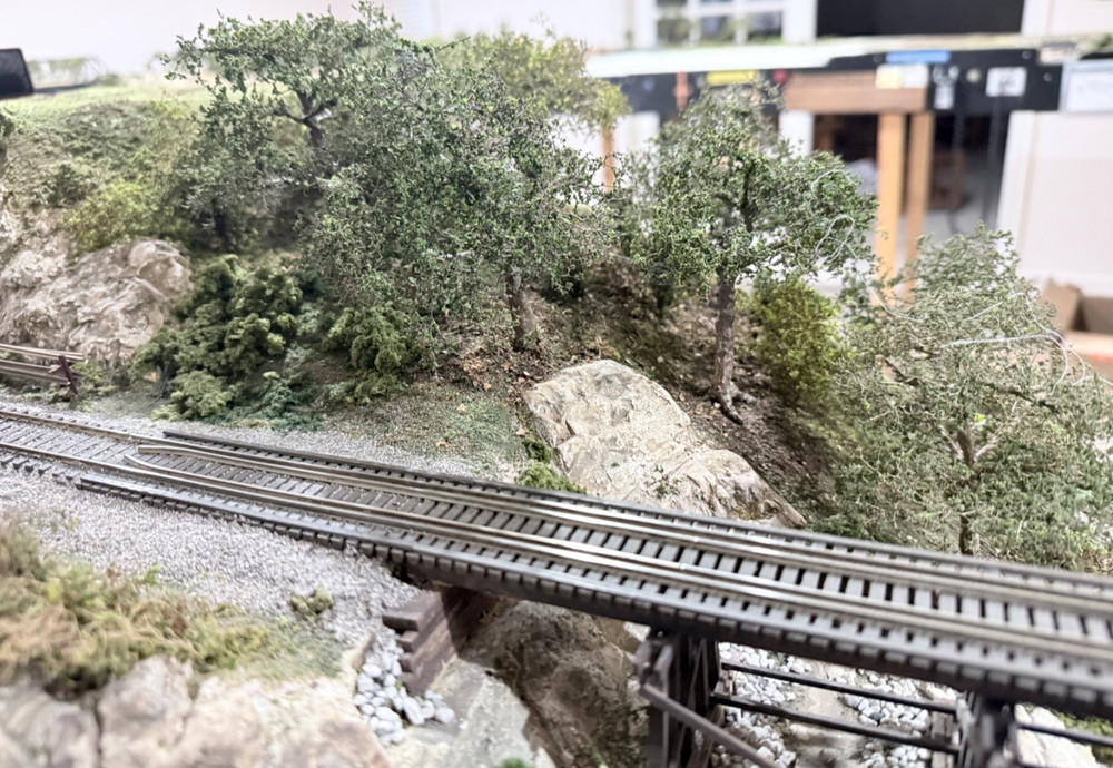 Five Model Railroad Scenery Diorama & Foreground Quality Trees