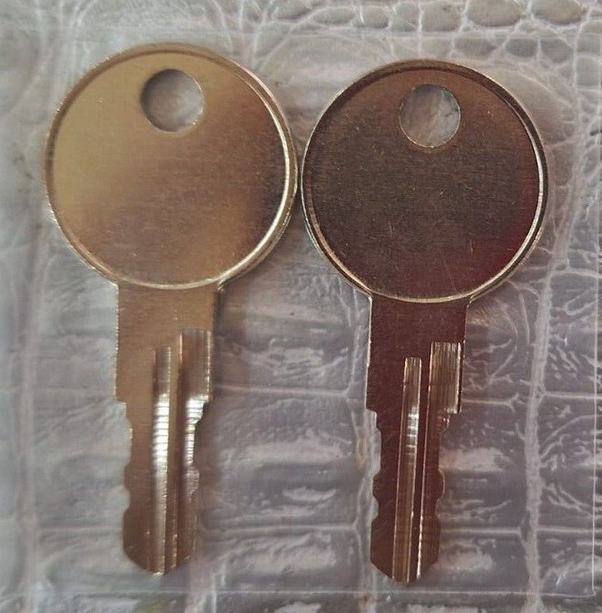 E00-E30 Two keys for HART Tool Box Walmart Toolbox Key cut to code.