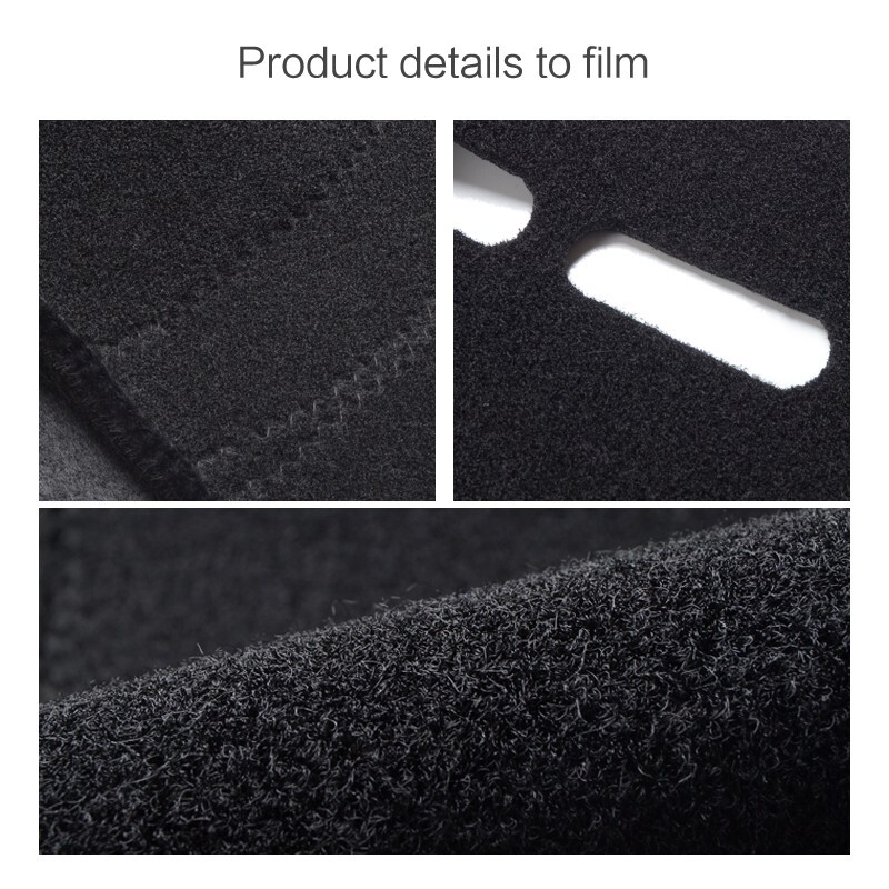 for Mazda MX-5 NC 2006-2014 MX5 Dashboard Pad Dash Mat Dashmat Polyester RED