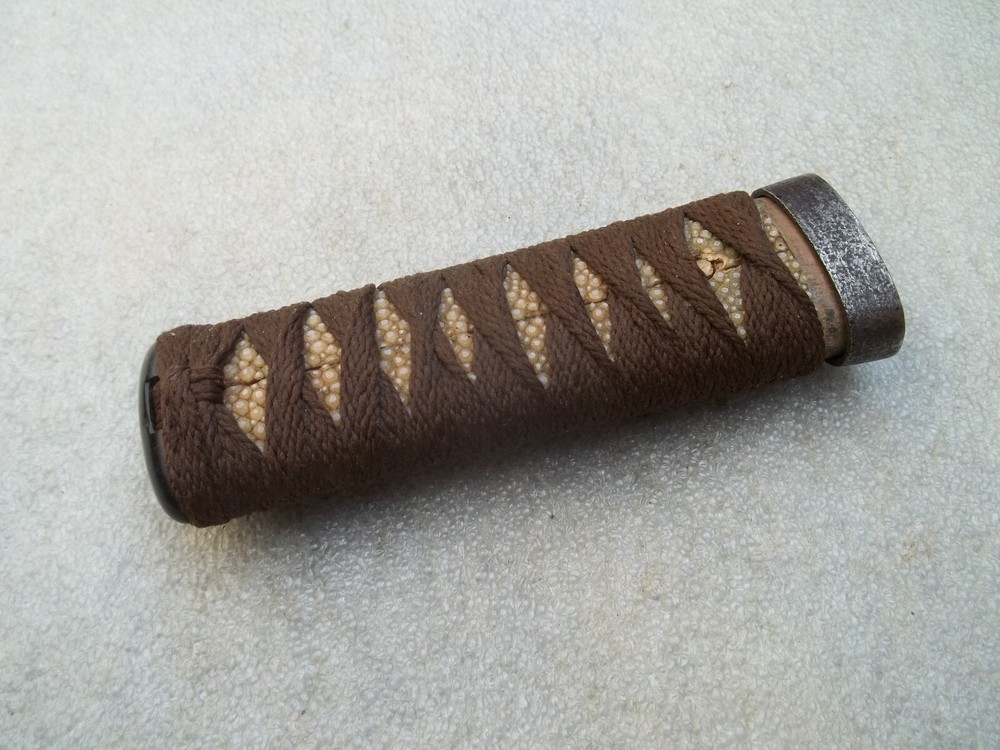 Antique Shagreen Japanese Sword Handle