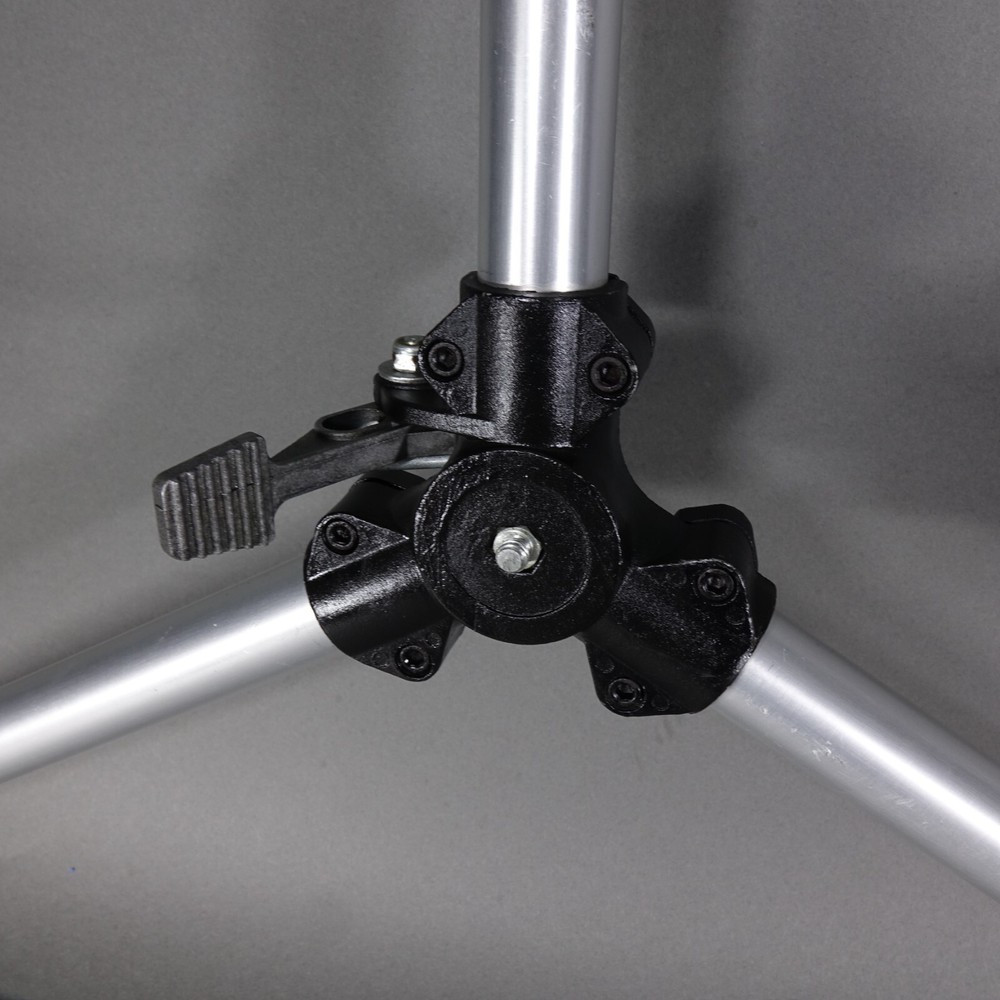 Pair (2) BALCAR Rolling Studio Photo Light Stands Soft Box Support Brackets