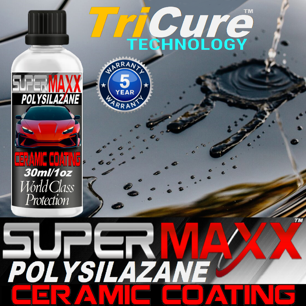 CERAMIC CAR COATING POLYSILAZANE "ADVANCED TRICURE TECHNOLOGY PAINT PROTECTION"