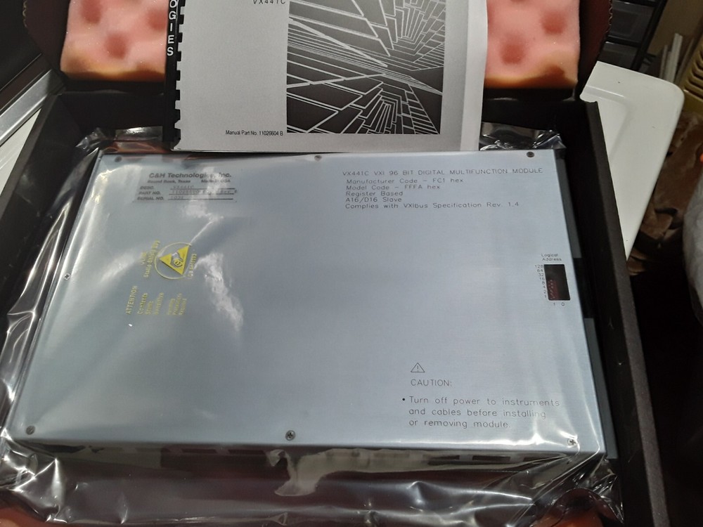 VXi 96-Bit Digital Multifunction Module Mdl VX441C PN-11026600-0002 Rev E New