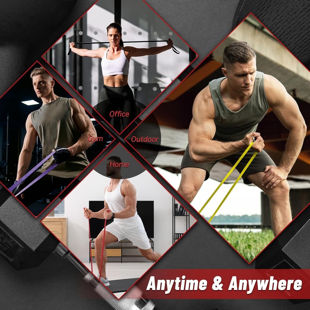 Pull up Assistance Bands, 5-Level Resistance Bands for Working Out, Pull up Band