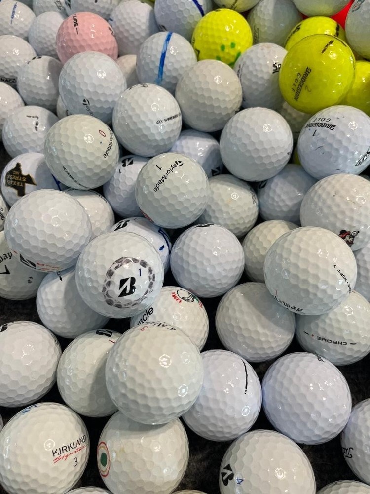 100 Assorted Practice Mix Used Golf Balls