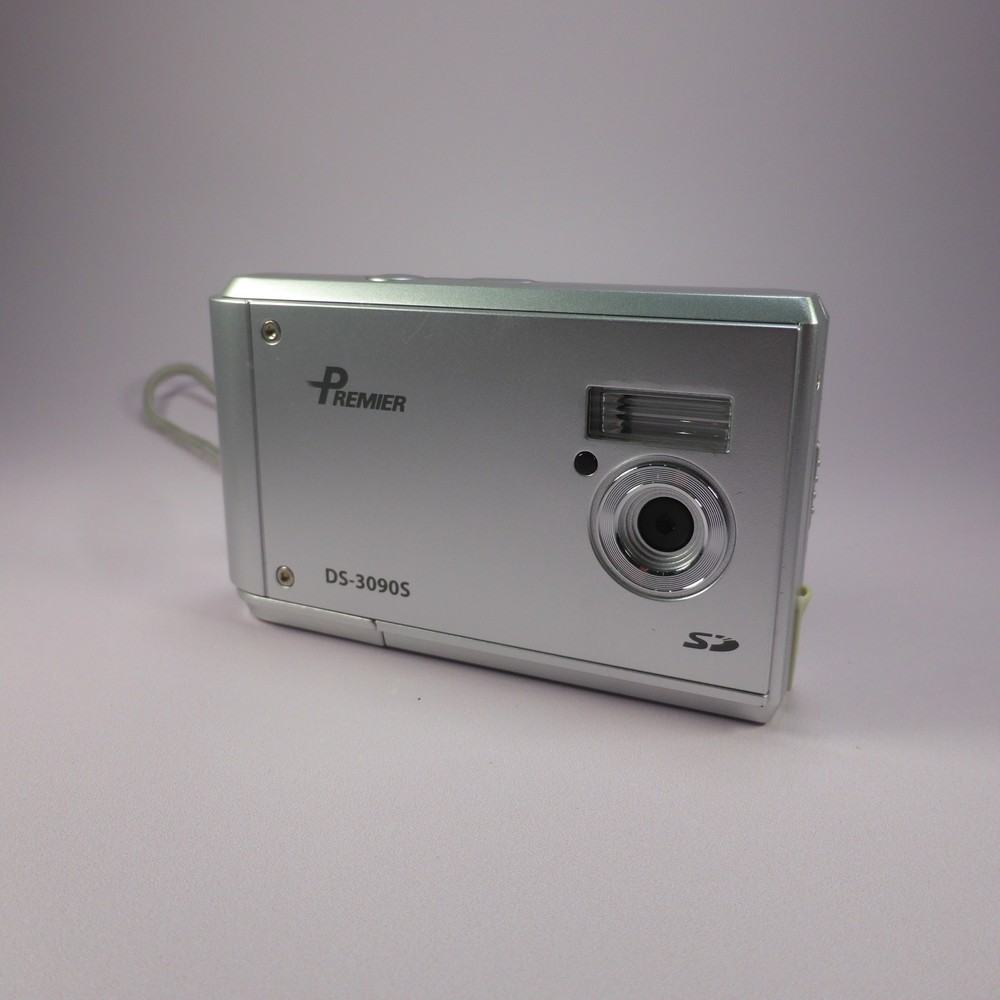 Premier DS-3090S 3.0MP Compact Digital Camera Silver Tested
