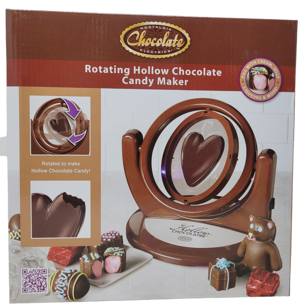 Nostalgia Chocolate Rotating Hollow Chocolate Candy Maker